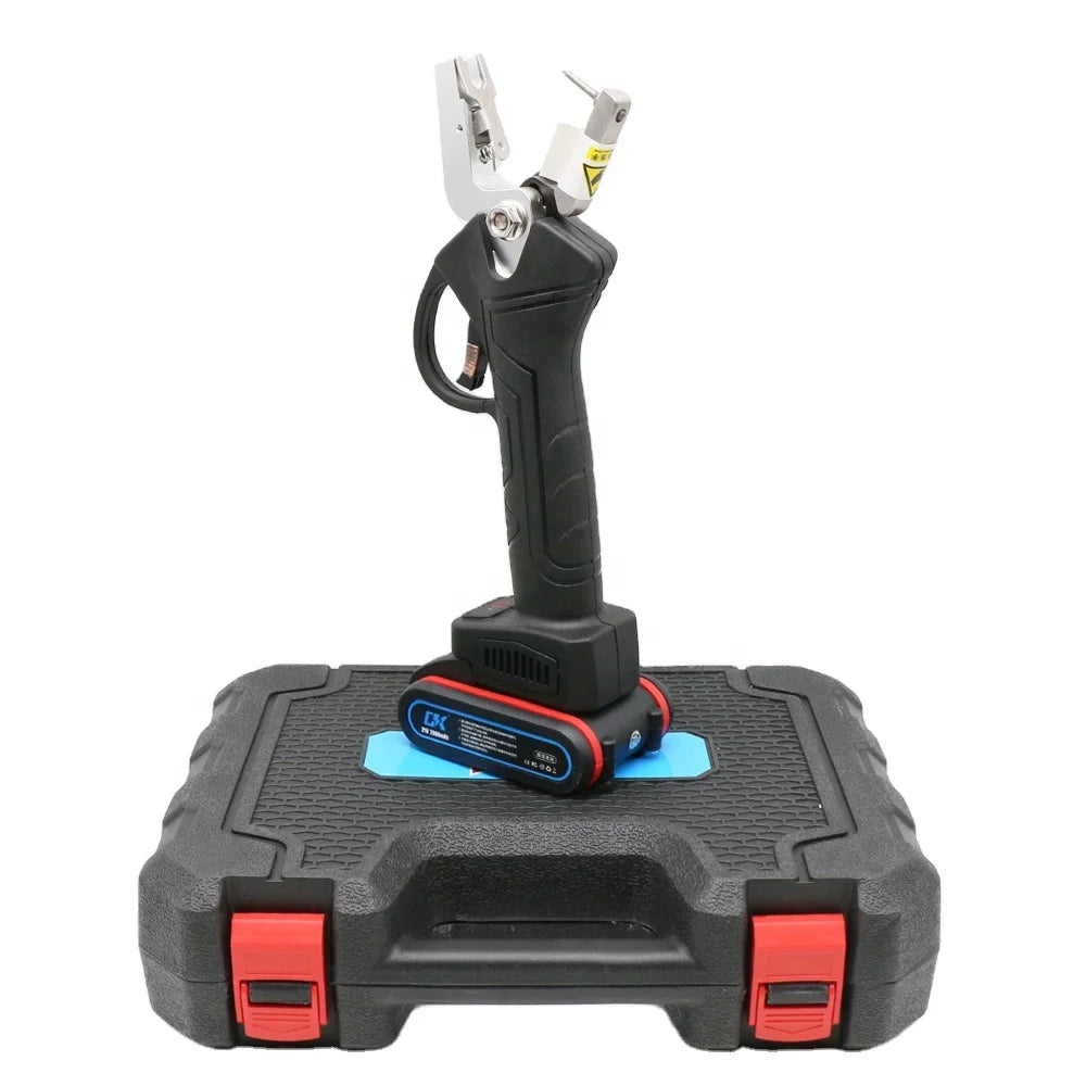 Automatic Sheep Goat Livestock Ear Tag Clamp Cow Pig Ears Tool Clip Electric Animal Ear Tag Applicator