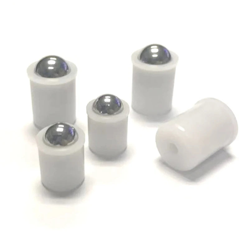 PFSSB Customize Manufacturer POM Body Ball Plunger with Stainless Steel Beads Low MOQ