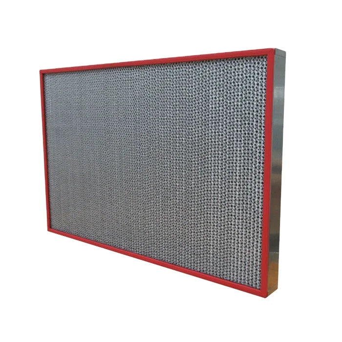 Senbao New H13 High Temp Resistant Stainless Steel Air Purifier Panel HEPA Air Filter for HVAC System