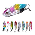 Wholesale VIB046/VIB047 12g 16g Artificial Vibration Baits Metal Blade VIB Fishing Lures with Spoon