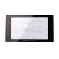 Customized 2mm 3mm thick industrial screen protection control glass panel screen printing glass