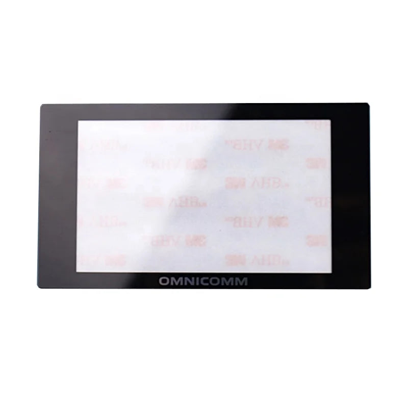 Customized 2mm 3mm thick industrial screen protection control glass panel screen printing glass