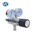 HAL-LOK HL10SL Dual-Stage Oxygen Gas Cylinder Pressure Regulator Stainless Steel with Gauge Diaphragm Structure 1 Year Warranty