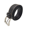 Custom OEM Men Pin Buckle Belt Global Recycled Standard ODM Customize Printing Logo Full Grain Genuine Leather Belts