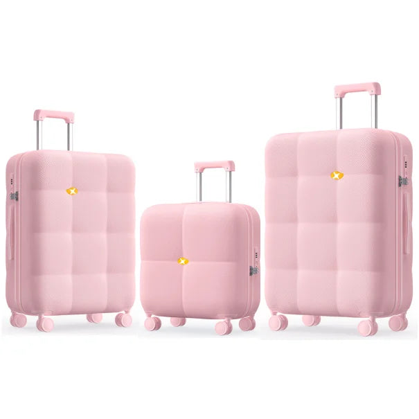 MGOB Customized Logo Luggage Travel Trolley Suitcase Luggage Travel Luggage Set