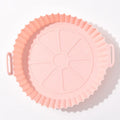 Oem Custom  Reusable Bowl Bakeware Tray Basket Kitchen Accessories Silicone Air Fryer Liner for Air Fryer Silicone Pot