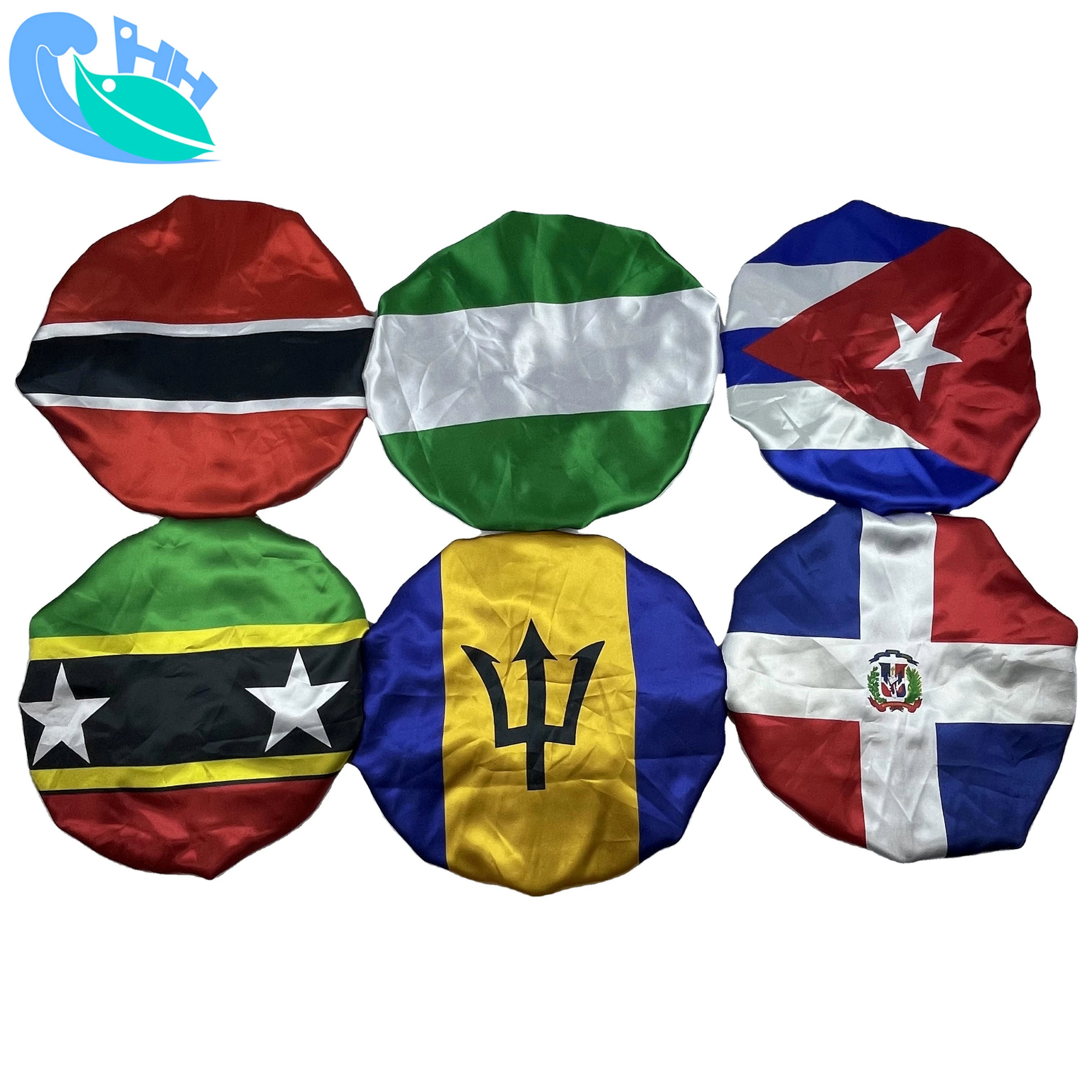 Free Samples Best Selling Wholesale Silk Satin Double Layer Mommy and Me Hair Bonnet for Cycling & Ski Sports