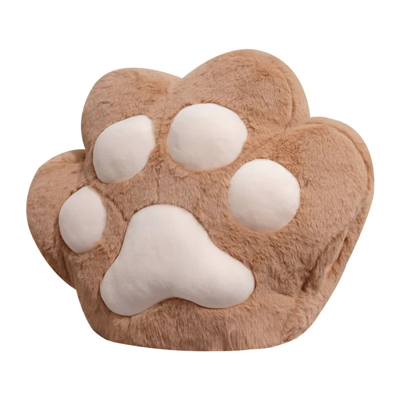 Cute Animal Paw Plush Toy Throw Blanket Two-in-one Office Nap Thicken Pillow Blanket