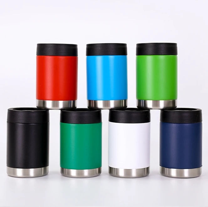 Vacuum Insulated Keep Cold 12oz/14oz/16oz Stainless Steel Insulator Beer Bottle Can Holder Can Cooler