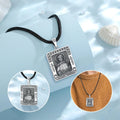 Merryshine 925 Sterling Silver Medals | Amulet Protection Jewelry Patron Saint Jude Saint John Necklace for Men