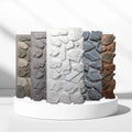 exterior big slab  Soundproof stone compressed foam stone wall panel decorative  pu stone wall panel