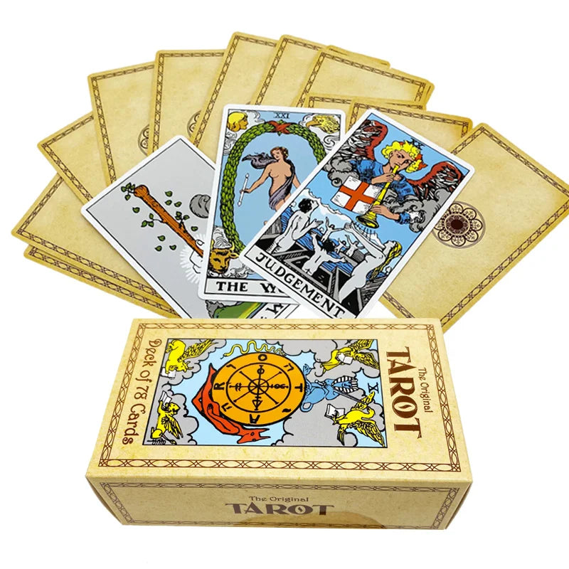 Tarot Cards with Guidebook Custom Chakra Tarot Cards Printing Paper Healing With Angels Tarots Decks Wholesale