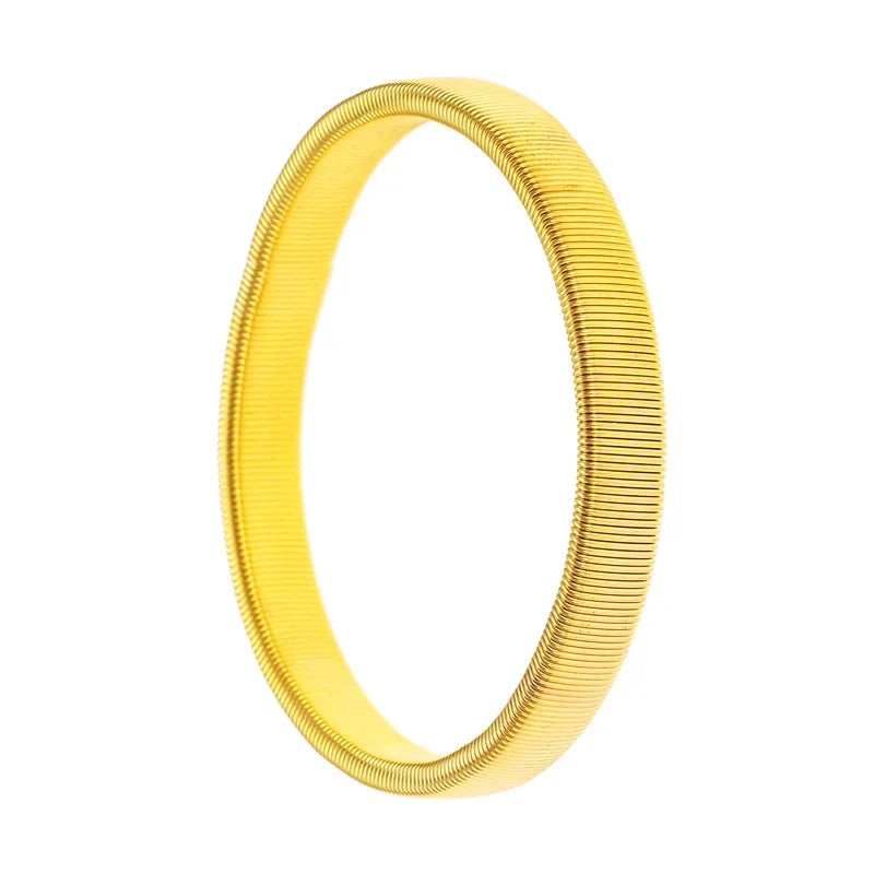 Anti-Slip Steel Wire Elastic Shirt Sleeve Holders Armbands for Unisex Men's Classic Fashionable Stretch Bracelet Jewelry Cuff