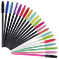 Wholesale Quality Cheap Custom logo Silicone Eyebrow Mascara Wand Spoolie Private Label