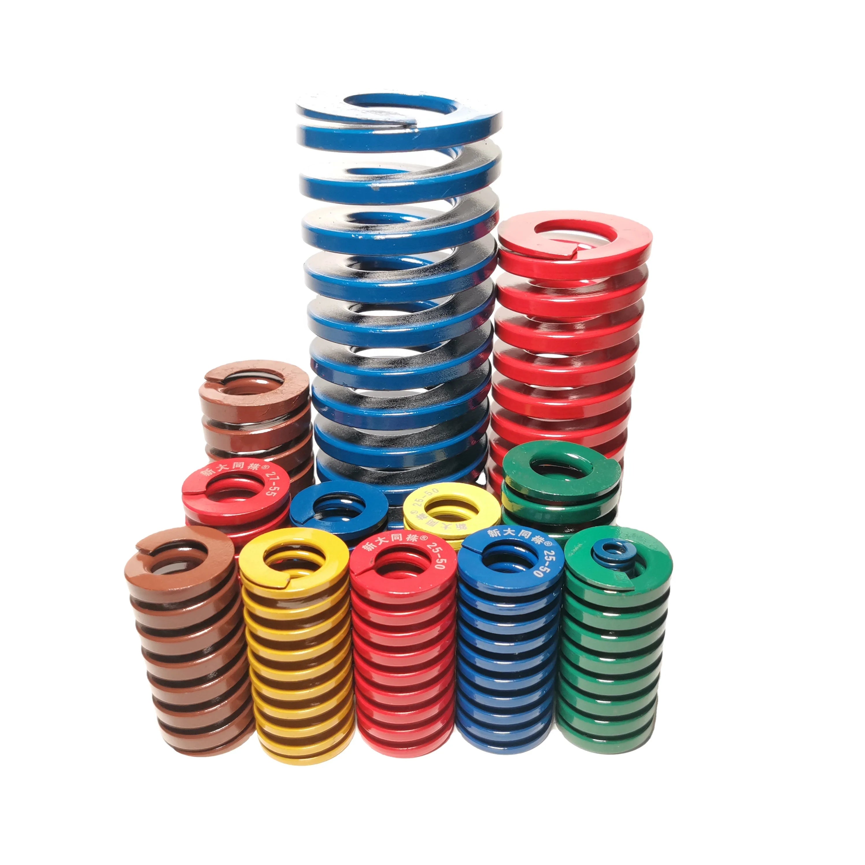Best Seller Customizable Heavy Mould Load Die Spring Alloy Steel Compression for Industrial Stamping Die Spring