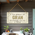 Custom Wood Plaque for Home Decor Door Hanging Metal Sign with UV Printed Design for Wall Display