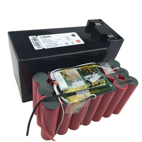 Masspower Long Mower 18650 Li-Ion 25.9V 7.5Ah Rechargeable Battery for Electrical Lawn Mower 2 Blades with 12-Month Warranty