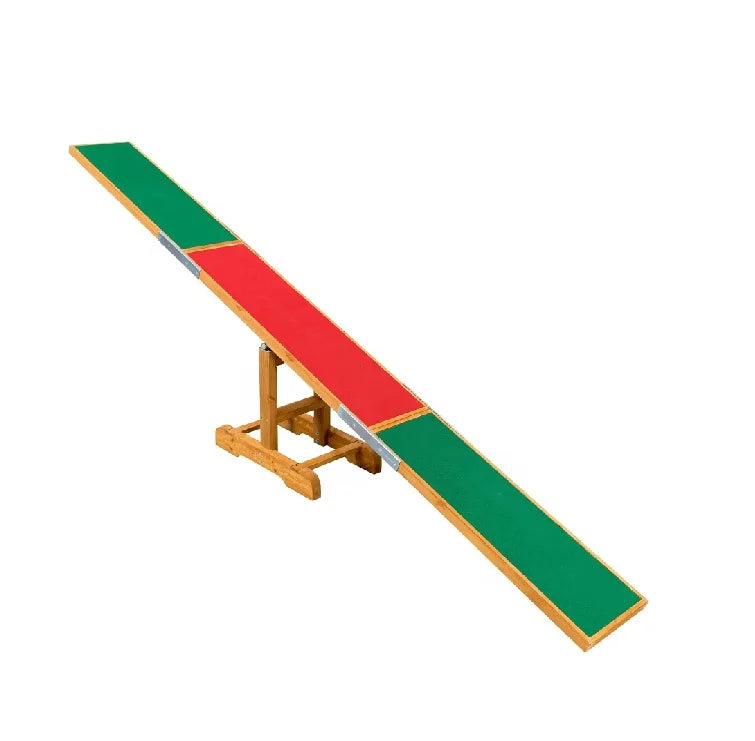 Handmade Wooden Competition Seesaw Teeter Set Canine Agility Training Dog Agility Seesaw