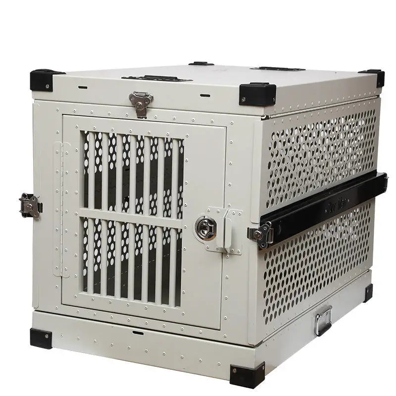 Pet Carrier Expandable Dog Kennel Aluminum Collapsible Portable Airline Crates Pet Dog Crates Cages Houses