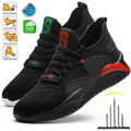 DianSen Zapatos De Seguridad Cushioned Mens Womens Steel Toe Indestructible Boots Anti-smash Safety Boot Construction Work Shoes