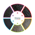 Diamond Sand Sandblasting rust Removal Polishing AbrasiveHigh Hardness Copper Ore SandFloor Aggregate Black Gray Emery Sand