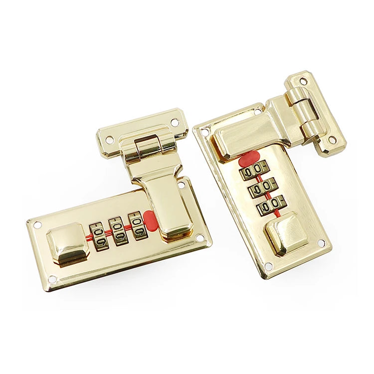 Custom Metal Zinc Alloy Combination Lock for Luggage Handbag Suitcase-Code Password Boxes Special Bag Parts & Accessories