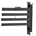 Stainless Steel Electric Temperature Towel Drying Rack ElectricTowel Rail Rotate APP Automatic Control Warmer Heater Towel Rack
