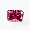Goldleaf Gems Wholesale GRA Certified VVS Clarity Loose Moissanite Stone in Purple Pink Color Radiant Shapes