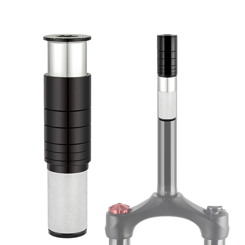 3-55 mm Bike Handlebar Riser Adaptor Mtb Handlebar Raiser Mountain Bicycle Fork Stem Extender