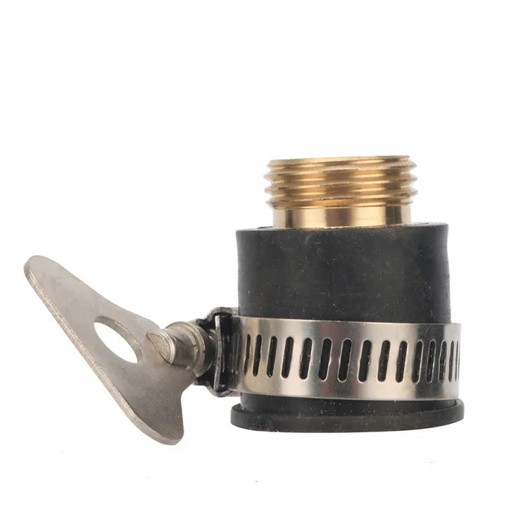 Copper 1/2 Inch Thread Universal Water Tap Adapter Faucet Connector Quick Connectors