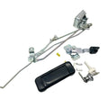 PC130 Pc200 220 300 360-7 Door Lock Assembly of Cab Outside Handle Lock Block Excavator Accessories