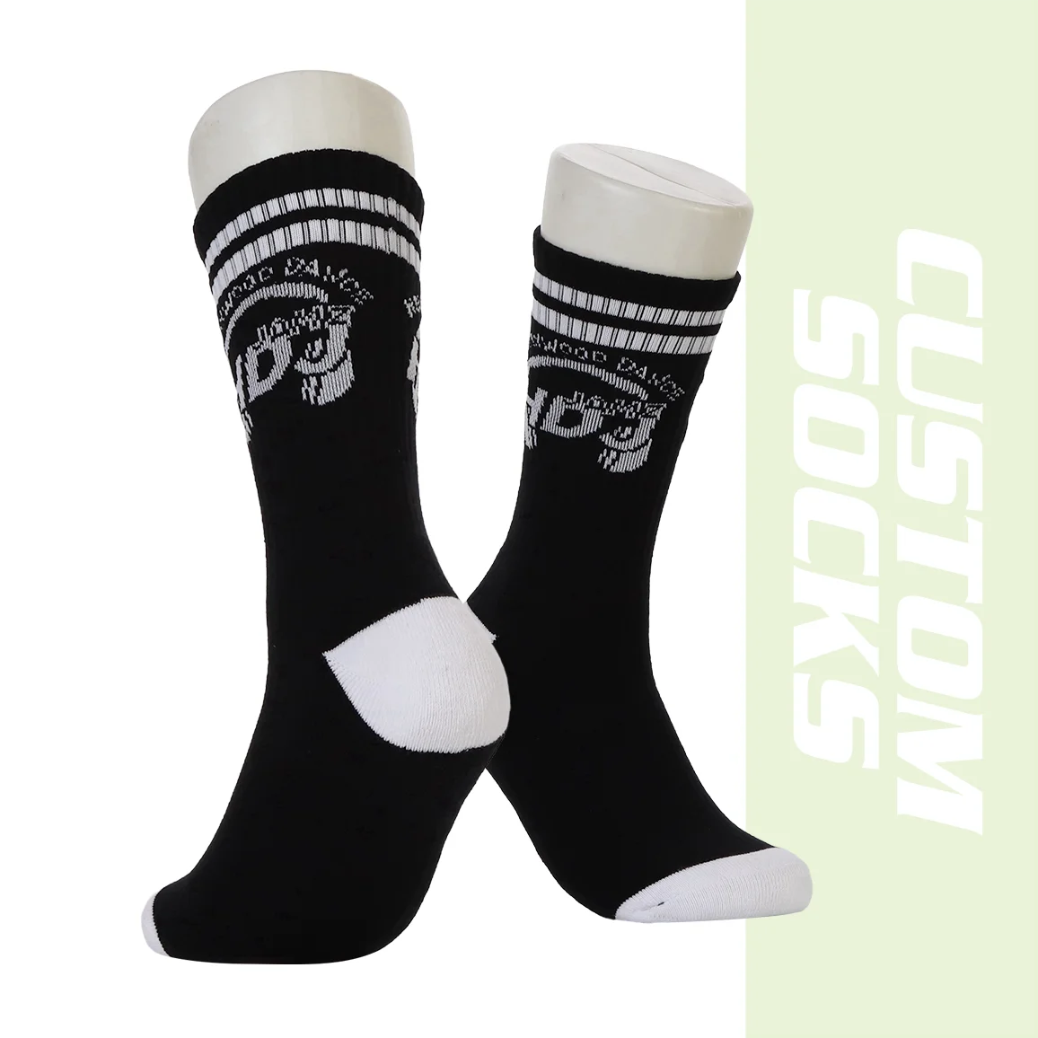 Men Custom Design Casual Sock Made Your Own Logo Sox Knitted Cotton Crew Sock Custom Logo Sock Manufacturers