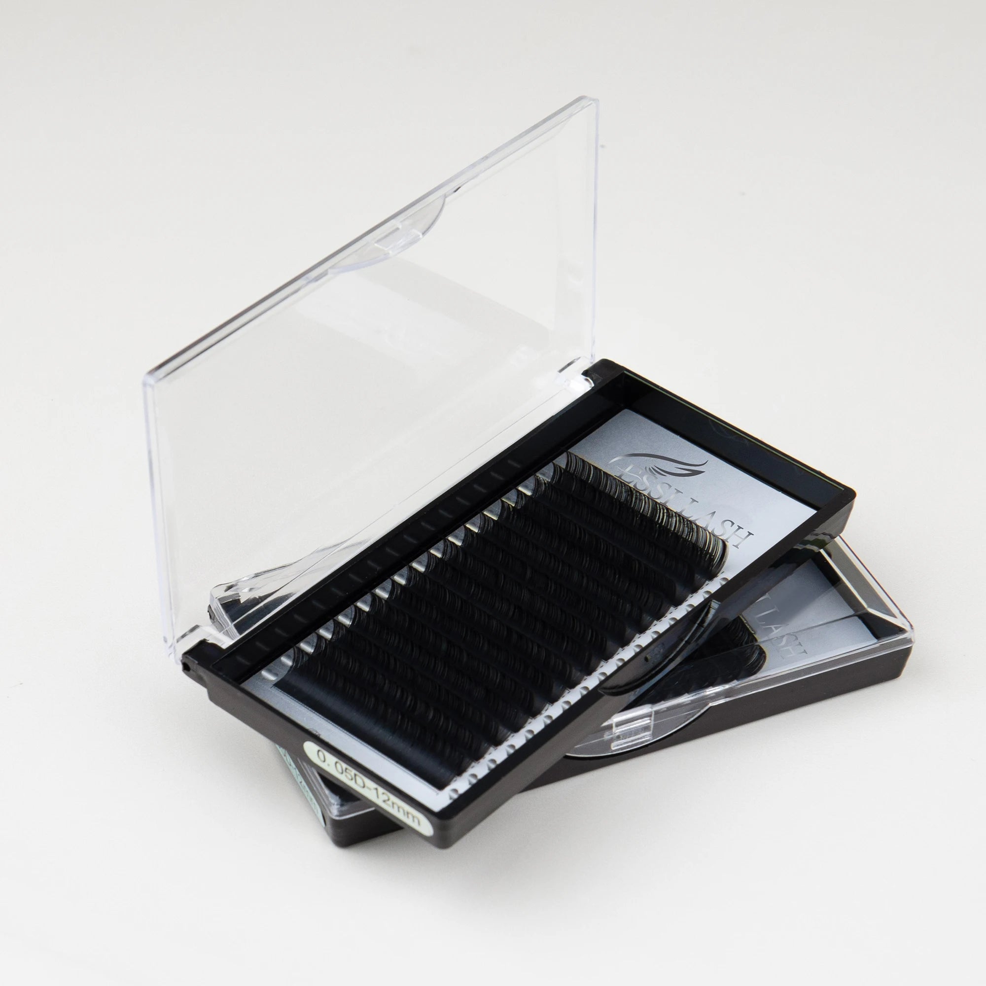 US NO.1Volume Eyelash Extensions Private Label Academy Salon Shop Available Darkest Soft Lashes Extension Trays