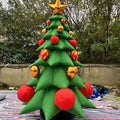 ODM OEM Manufacture Advertising Nylon Inflatable Christmas Tree Customized Size Electric Air Pump Indoor/Outdoor Use Yard