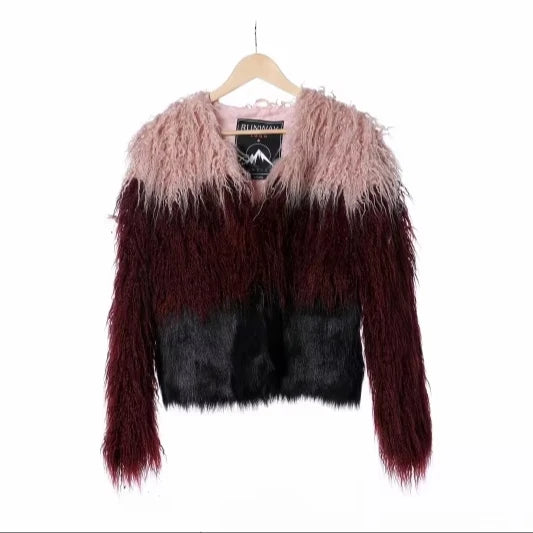 2026 Fox Faux Fur Coat for Women Formal Anti-Wrinkle Thick Fuzzy Soft Medium & Long Sizes
