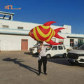 2022 New Modern Giant 2m Tropical Inflatable Fish Costume RGB LED Lights (16-color) for Balloon Parades Advertising Dance Props