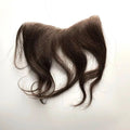 AU Good Selling Hair Pieces for Men Hair Patch 1.5x8cm Super Thin Skin Front Hairline with Covering Recessing Hairline