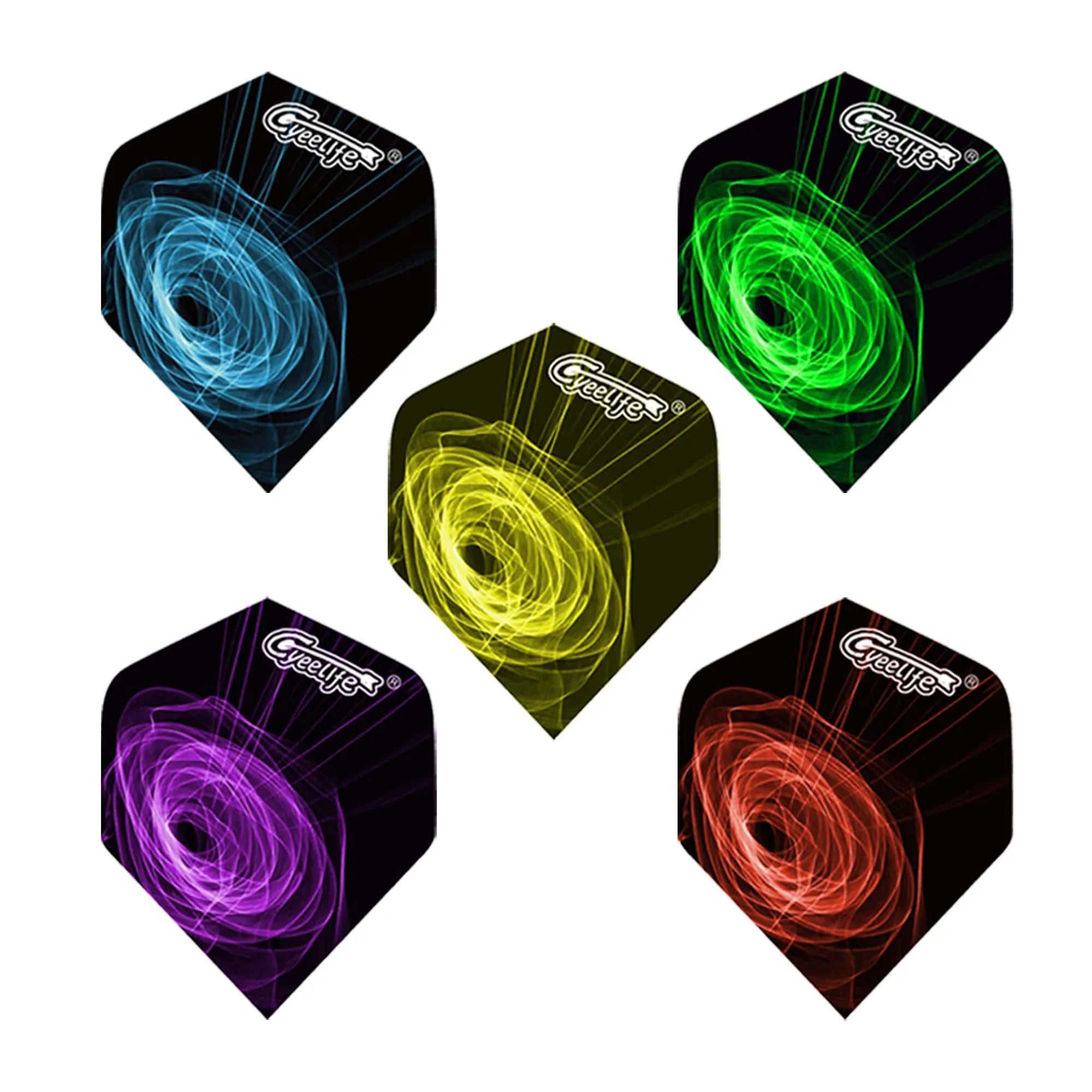 Cyeelife Standard 120um Normal Thickness PET Dart Flights Accessory Wing