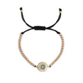 Hot Sale 18K Gold Plated Evil Eye Bracelet Colorful CZ Celebrity Evil Eye Bracelet Wholesale