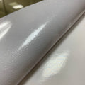 Gloss Matte Cross Texture PVC Self Adhesive Book Cover Album Cover Cold Laminating Sticker Film Roll 150 Mic Thick White 50m