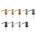 Hot Sale Stainless Steel Lotion Dispenser Bottle Pump Custom Metal Soap Liquid Dispenser Pump Glass for Lotion Pump Bottle