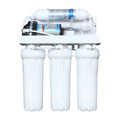 5-Stage 75GPD Reverse Osmosis Water Purification System Manual Power Source with Sweet Aftertaste Filters for Household Use