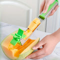 Watermelon Cutter Stainless Steel Melon Fruit Slicer Cutting Tools Handheld Round Melon Divider Kitchen Multipurpose Cutter
