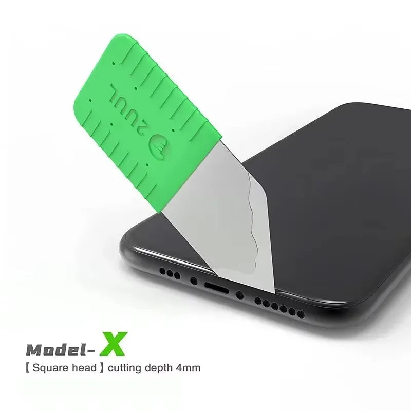 2UUL DA91 3 in 1 Screen Warping Ultra-thin Flexible Curved LCD Screen Pry Mobile Phone Maintenance Scraper