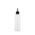 5ml-500ml Squeeze Bottle Transparent Oil Gel Bottles for Hair PET Clear Plastic Refillable Bottles with Twist Top Cap