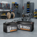 US Stock High-Performance 12V 12.8V 24V 36V Lithium Ion Battery Pack 100Ah 200Ah 300Ah Li-ion LiFePO4 for RV Camping MegaBDM