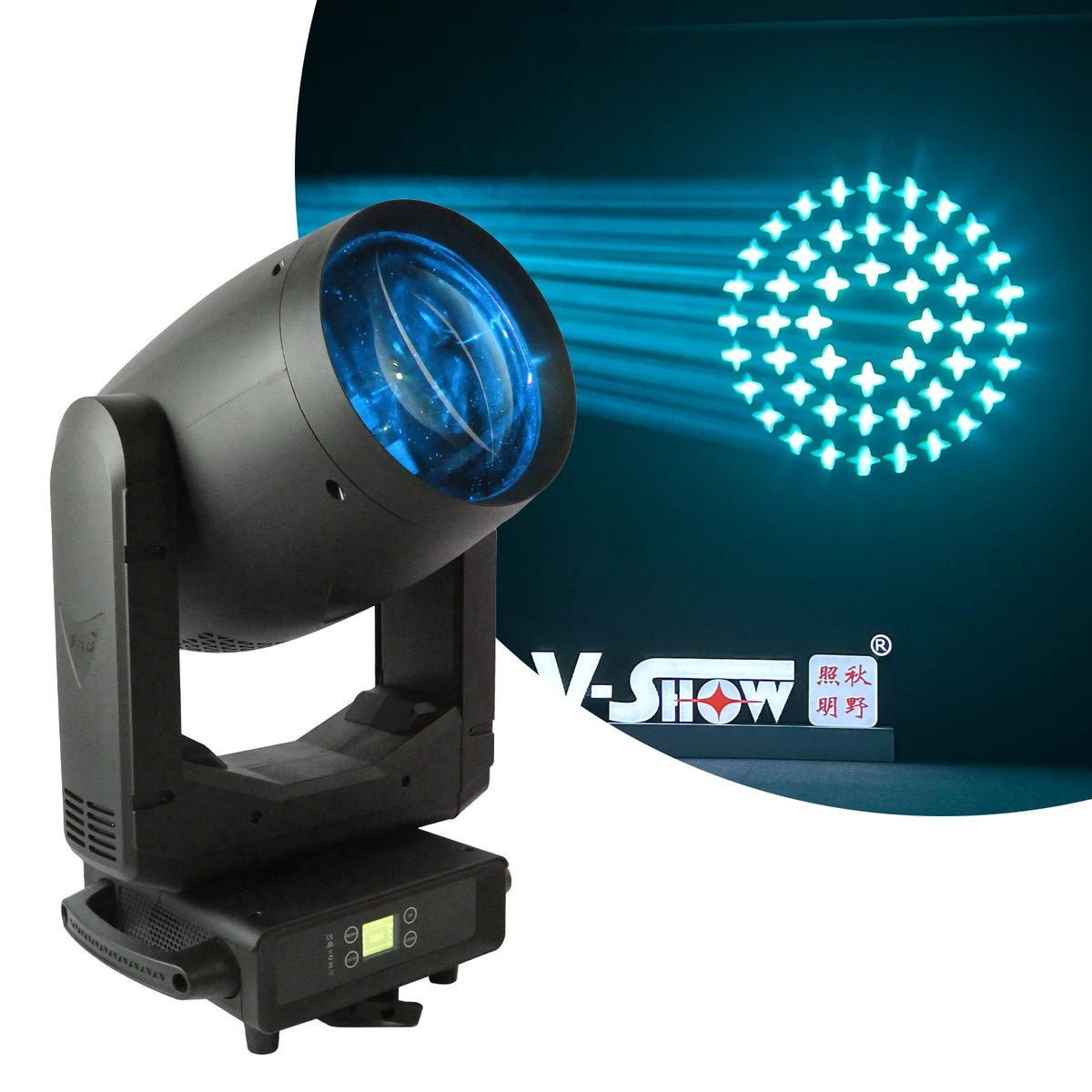 VSHOW T913 420W Beam Lamp Potency Beam Lamp DMX Sharpy Beam Moving Head Lights Dj Disco Fixture