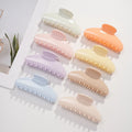 RARA 11.0cm PC Plastic Hair Accessories Fashion Colorful Hair Claws Durable Plastic Simicircle Hair Claw Clips Wholesale