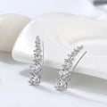 RINNTIN EQE04 New Style Jewelry 925 Sterling Silver Ear Cuff Crawler for Women Teen Girls