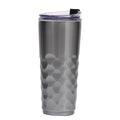 Logo Custom 30oz Stainless Steel Silver Car Mug With Lid and Diamond Pattern Tumbler Water Bottle Double Walled 304 Vacuum Cup